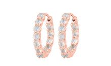 Creolen SOLVEIG mit Mondsteinen