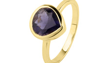 Ring SVEA Silber mit Iolith