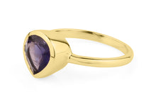 Ring SVEA Silber mit Iolith
