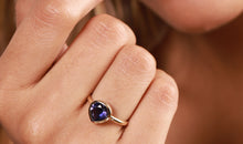 Ring SVEA Silber mit Iolith