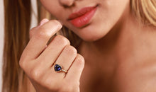 Ring SVEA Silber mit Iolith