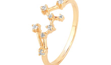 Sternzeichen Ring SCHÜTZE SAGITTARIUS Constellation Silber