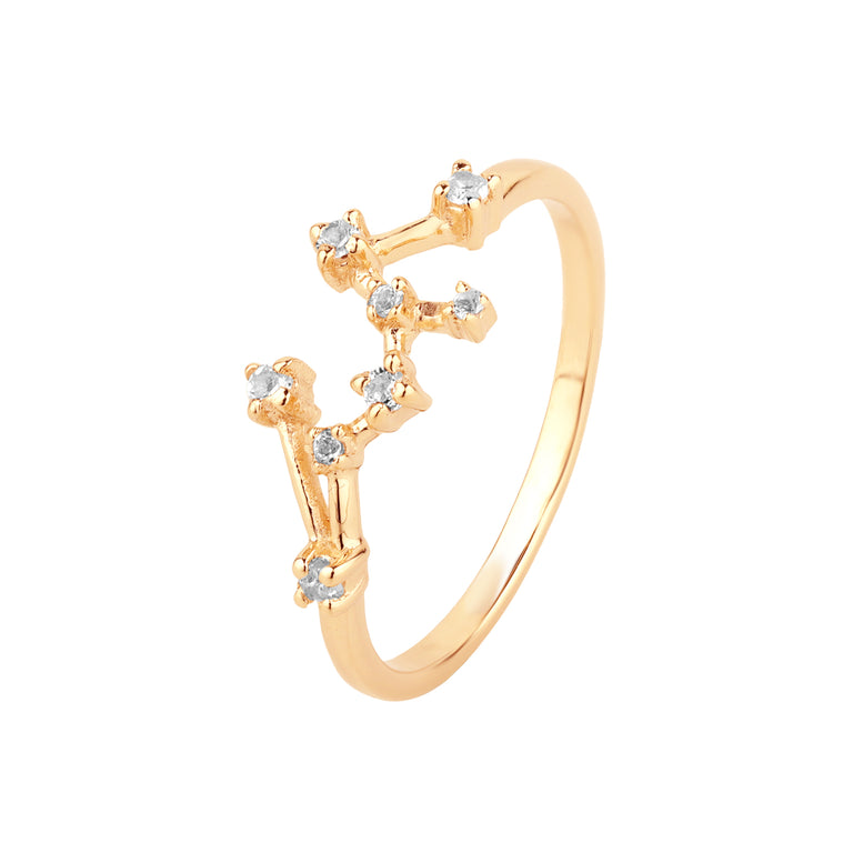 Sternzeichen Ring SCHÜTZE SAGITTARIUS Constellation