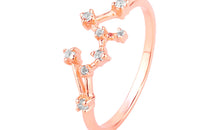 Sternzeichen Ring SCHÜTZE SAGITTARIUS Constellation Silber