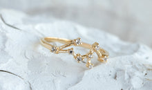 Sternzeichen Ring SCHÜTZE SAGITTARIUS Constellation Silber