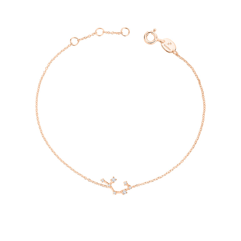 Armband STERNZEICHEN mit Diamanten / Topasen