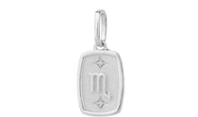 Medaillon STERNZEICHEN Silber mit Diamanten