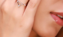 Sternzeichen Ring STEINBOCK CAPRICORN Constellation