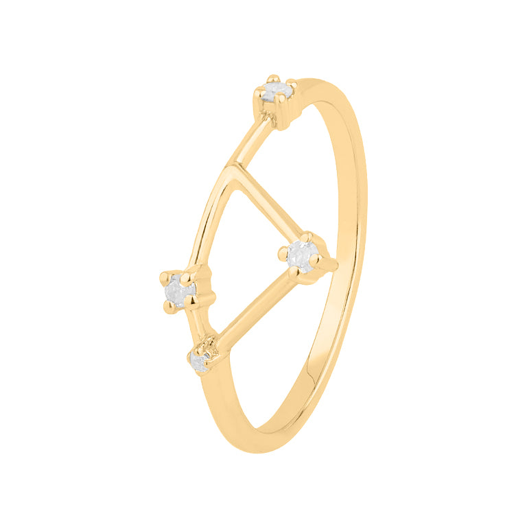 Sternzeichen Ring STEINBOCK CAPRICORN Constellation