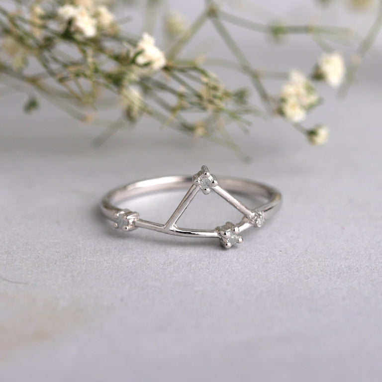 Sternzeichen Ring STEINBOCK CAPRICORN Constellation