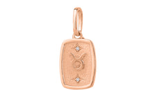 Medaillon STERNZEICHEN Silber mit Diamanten