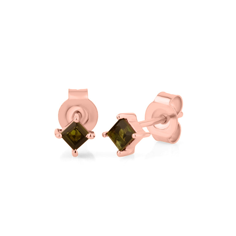 Ohrstecker TOKIO Turmalin Silber