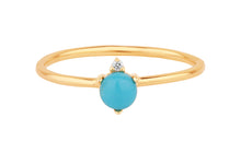 Ring TUERKIS Sternzeichen Skorpion, Wassermann, Krebs