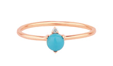 Ring TUERKIS Sternzeichen Skorpion, Wassermann, Krebs