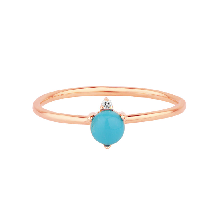 Ring TUERKIS Sternzeichen Skorpion, Wassermann, Krebs