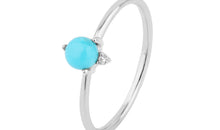 Ring TUERKIS Sternzeichen Skorpion, Wassermann, Krebs