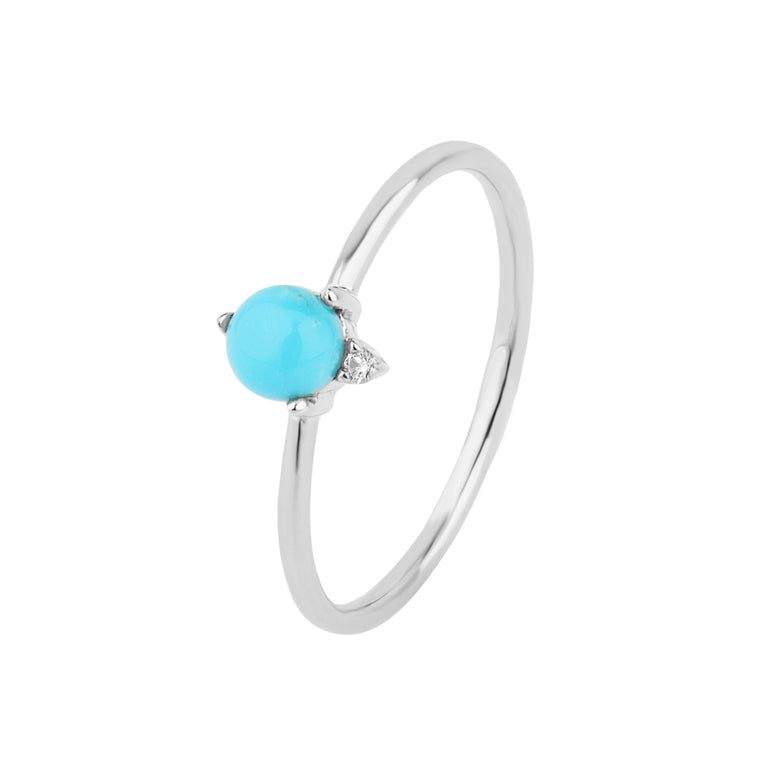 Ring TUERKIS Sternzeichen Skorpion, Wassermann, Krebs
