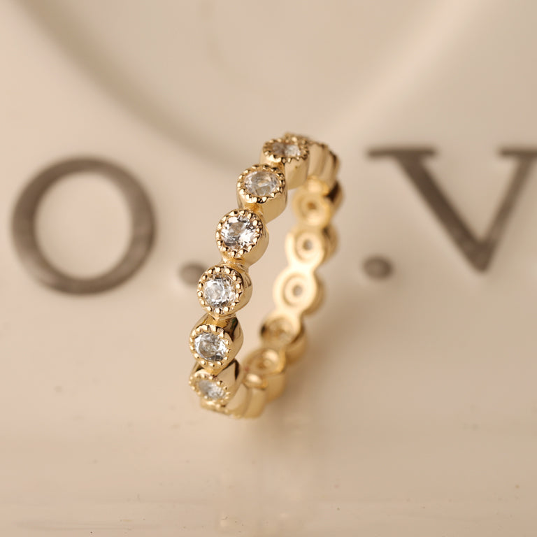 Ring HARRIET mit Topas 3mm