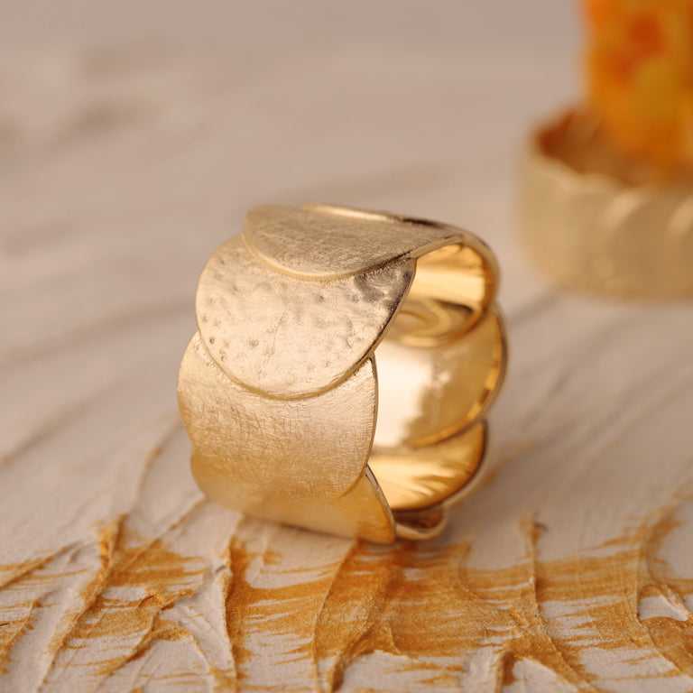 Ring VICTORIA 14mm Gold