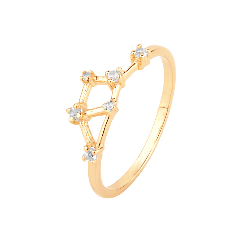 Ring WASSERMANN AQUARIUS Sternzeichen Silber