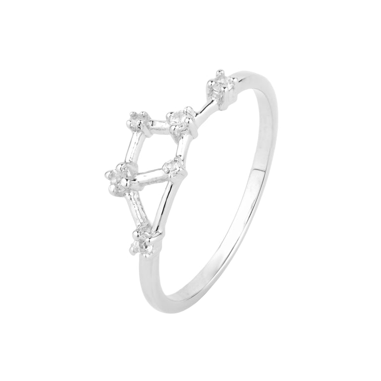 Sternzeichen Ring WASSERMANN AQUARIUS Constellation