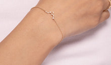Sternzeichen Armband WAAGE LIBRA Silber mit Diamanten
