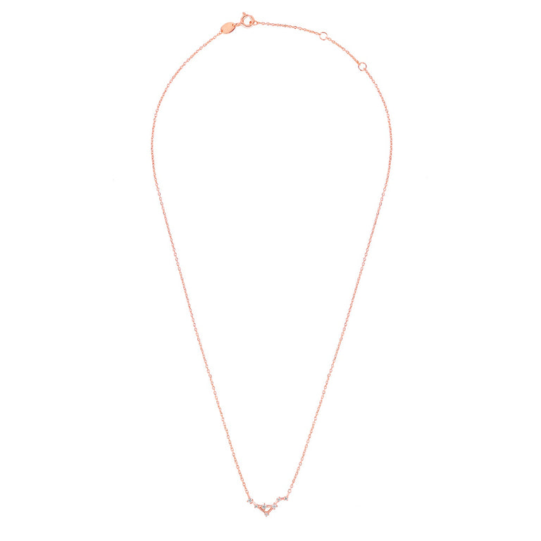 Sternzeichen Halskette WAAGE LIBRA Silber und Gold mit Diamanten EXPRESS