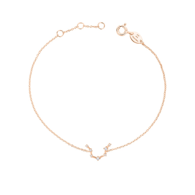 Armband STERNZEICHEN mit Diamanten / Topasen