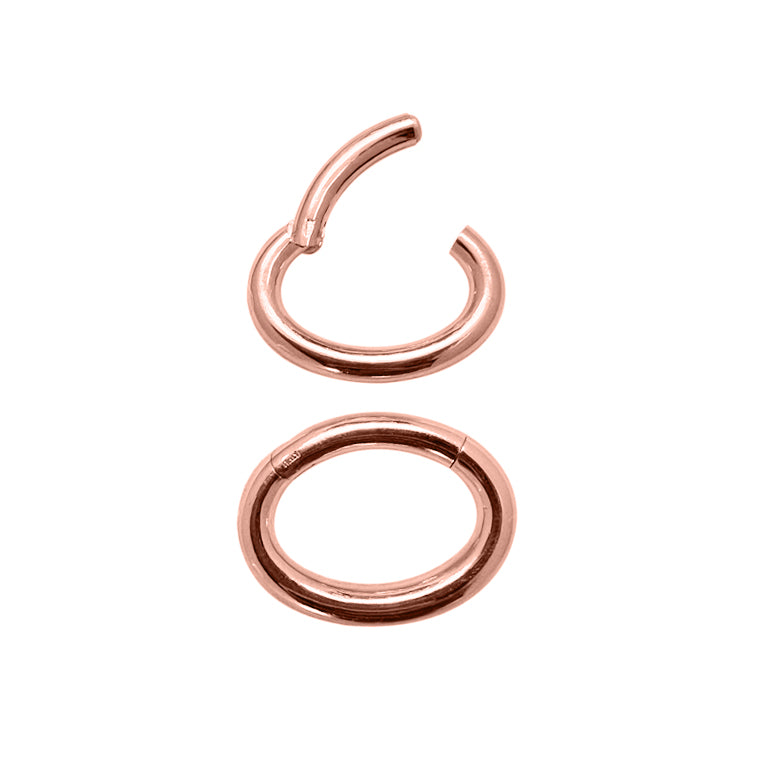 CLIP LOCK 21X28X3.5mm oval Silber EXPRESS