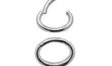CLIP LOCK 21X28X3.5mm oval Silber EXPRESS