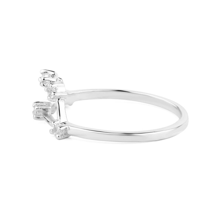 Sternzeichen Ring ZWILLINGE GEMINI Constellation Silber