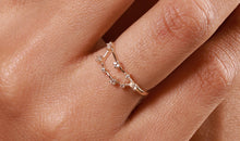 Sternzeichen Ring ZWILLINGE GEMINI Constellation