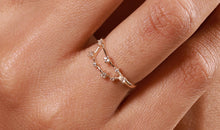 Sternzeichen Ring ZWILLINGE GEMINI Constellation Silber