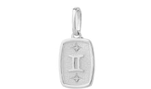 Medaillon STERNZEICHEN Silber mit Diamanten