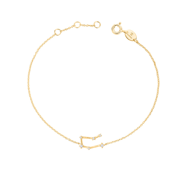 Armband STERNZEICHEN mit Diamanten / Topasen