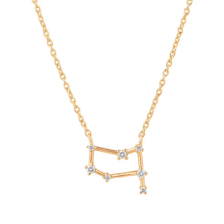 Sternzeichen Halskette ZWILLINGE GEMINI Constellation