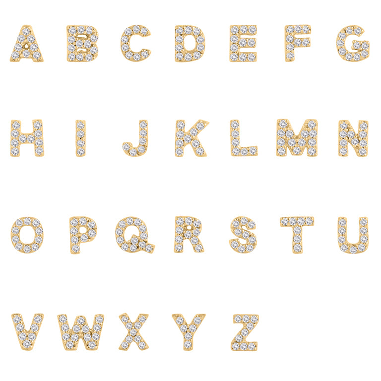 Ohrstecker BUCHSTABEN
