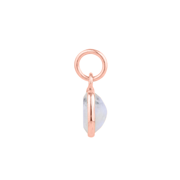 Anhänger  ADELINA mit Mondstein 5X7mm oval