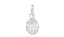 Anhänger  ADELINA mit Mondstein 5X7mm oval Silber