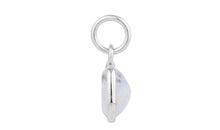 Anhänger  ADELINA mit Mondstein 5X7mm oval Silber