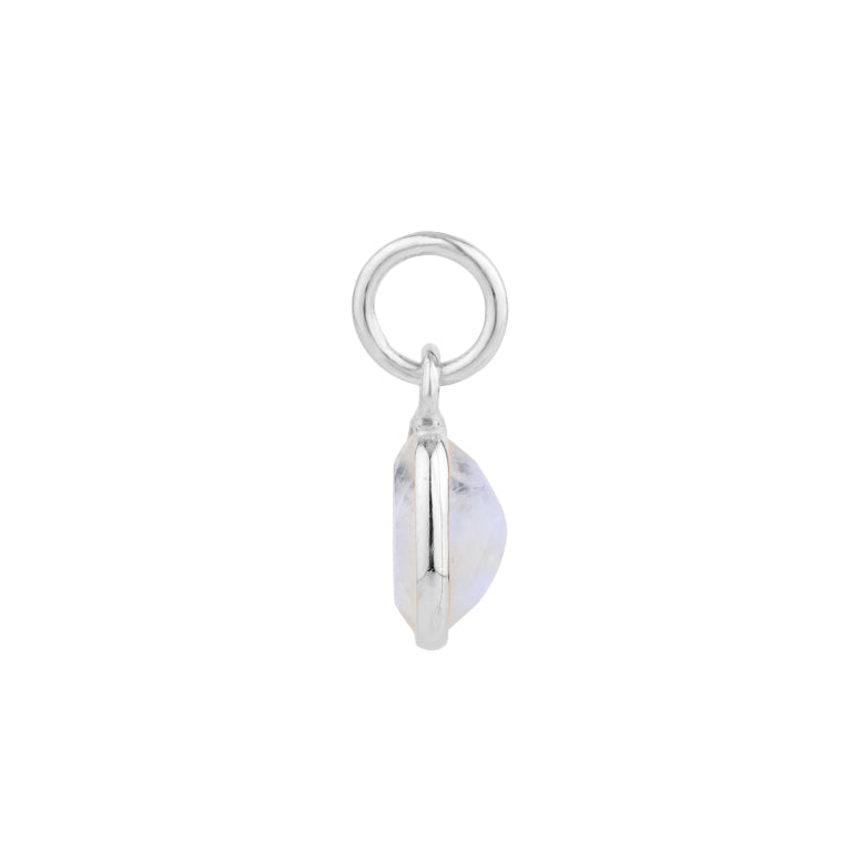 Anhänger  ADELINA mit Mondstein 5X7mm oval Silber