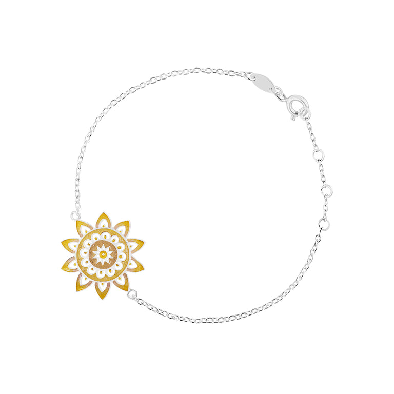 Chakra Armband MANIPURA Solarplex Enamel