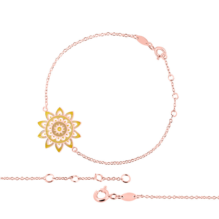 Chakra Armband MANIPURA Solarplex Enamel