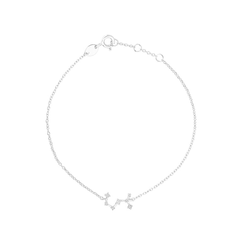 Sternzeichen Armband LOEWE LEO Silber mit Diamanten