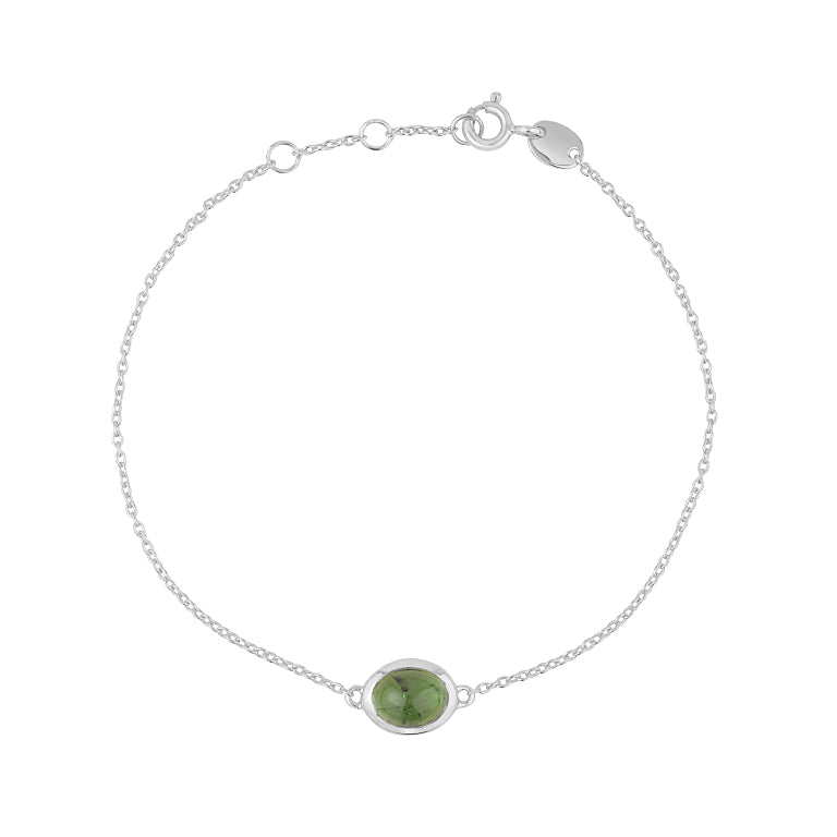 Armband IVREA  grüner Turmalin