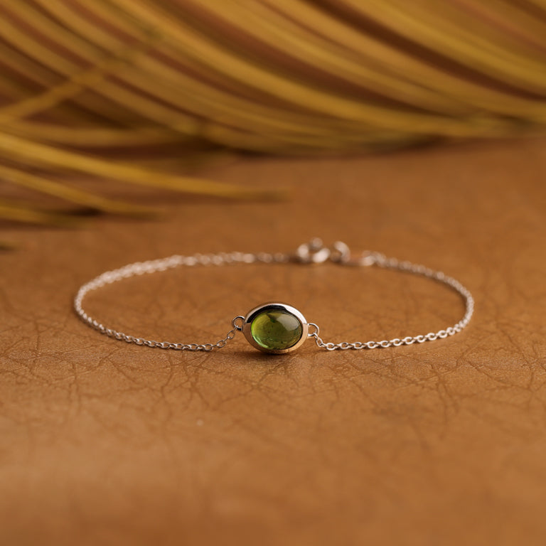 Armband IVREA  grüner Turmalin