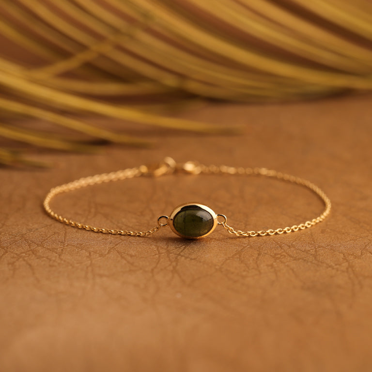 Armband IVREA  grüner Turmalin