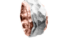 Ring MARIUS Bicolor 12mm Silber