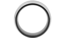 Edelstahl Ring bicolor schwarz/stahl 12 mm