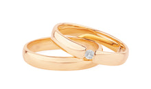 Ring EVAN  3mm mit 2mm Diamant